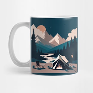 Camping Life t-shirt Mug